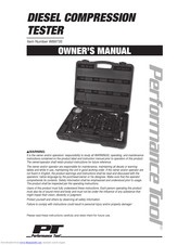 Performance Tool W89735 Owner's Manual