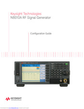 Keysight Technologies N9310A Configuration Manual