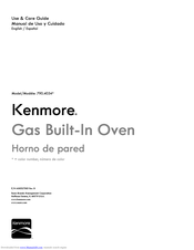 Kenmore 790.4034 Series Use & Care Manual