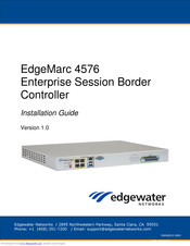 Edgewater Networks EdgeMarc 4576 Installation Manual