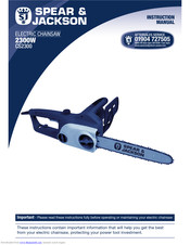 Spear & Jackson CS2300 Instruction Manual