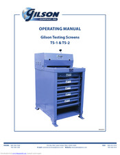 Gilson TS-2 Operating Manual