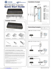 Vicon VAX-1D-REX Quick Start Manual