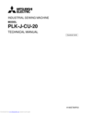 Mitsubishi Electric PLK-J-CU-20 Technical Manual