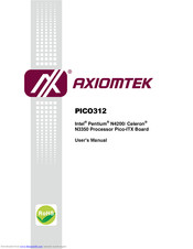 AXIOMTEK PICO312 User Manual