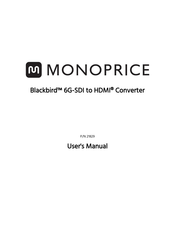 Monoprice Blackbird 9140A-PCA User Manual