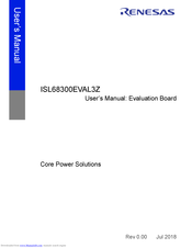 Renesas ISL68300EVAL3Z User Manual