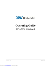 Embedded EPIA-N700 Operating Manual