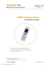 Aidcall Touchsafe Pro IP-DECT 400 Multi-Cell Installation Manual
