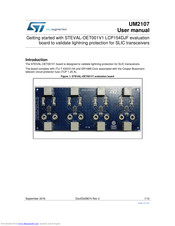 ST STEVAL-OET001V1-LCP154DJF User Manual