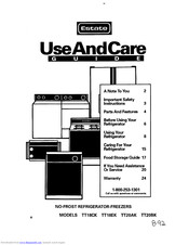 Estate TT20AK Use And Care Manual