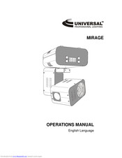 Universal MIRAGE Operation Manual
