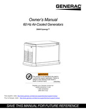 Generac Power Systems 20 kW Synergy Owner's Manual