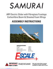 EScale SAMURAI Assembly Instructions Manual