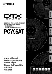 Yamaha DTX PCY95AT Owner's Manual