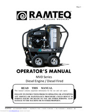 Ramteq MVD Series Operator's Manual