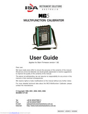 ISA MC5 User Manual