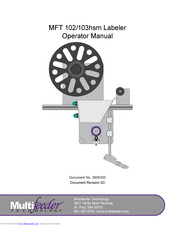 Multifeeder MFT 103hsm Operator's Manual