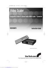StarTech.com VID2HDMITV Instruction Manual