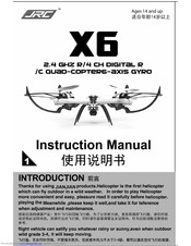 JJRC H16 YiZhan Tarantula X6 Instruction Manual