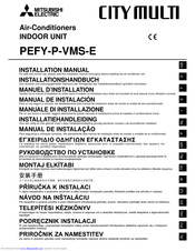 Mitsubishi Electric PEFY-P50VMS-E Installation Manual