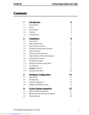 pro-bel Freeway Series User Manual
