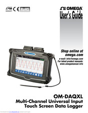 Omega OM-DAQXL-2-EW Series User Manual