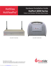 Firetide HotPort 6101 Hardware Installation Manual