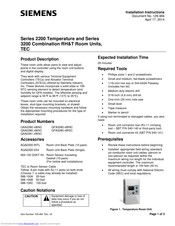 Siemens QAA2280.xWNC Installation Instructions
