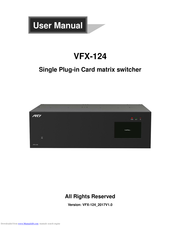 RTI VFX-124 User Manual