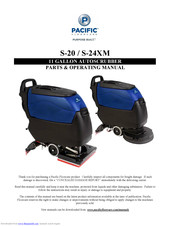 Pacific Floorcare S-24XM Parts & Operating Manual