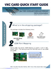 Icp Das Usa VXC-112AU Quick Start Manual