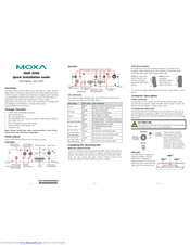 Moxa Technologies MAR-2000 Quick Installation Manual