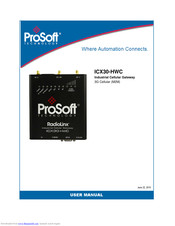 ProSoft Technology ICX30-HWC User Manual