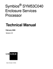 LSI Symbios SYM53C040 Technical Manual