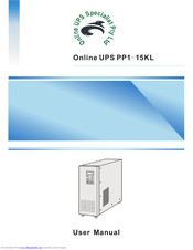 Online UPS Specialist Pty Ltd PP10KL User Manual