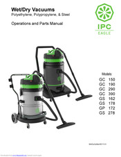IPC Eagle GS 162 Operation And Parts Manual