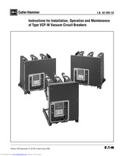 Eaton 150 VCP-W 50C Installation, Operation And Maintenance Manual