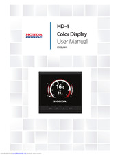 HONDA HD-4 User Manual