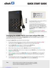 iStorage diskg Quick Start Manual
