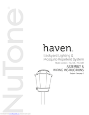 NuTone Haven HVLFABR Assembly & Wiring Instructions