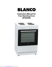 Blanco BFE665W Instruction Manual