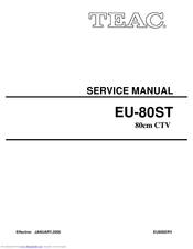 Teac EU-80ST Service Manual