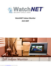 WatchNet AVCSM7 Manual