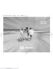 Sagem MW 304 Series User Manual