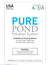 Evolution Aqua PURE POND 5,000 Installation & Maintenance Manual