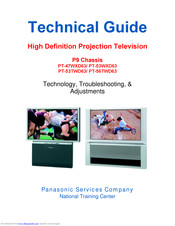 Panasonic PT-53WXD63 Technical Manual