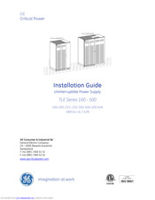 GE Consumer & Industrial TLE Series 500 Installation Manual