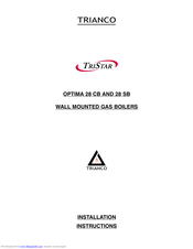 Tristar Tristar OPTIMA 28 SB Installation Instructions Manual