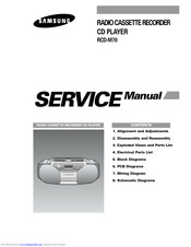 Samsung RCD-M70 Service Manual